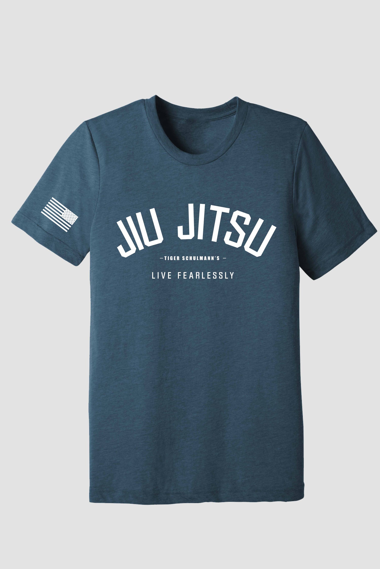 Jiu-Jitsu Tee Steel Blue