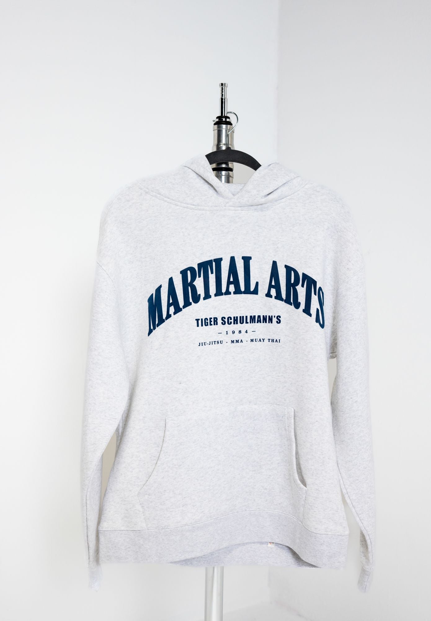 ‘At Ease’ Hoodie - White Heather