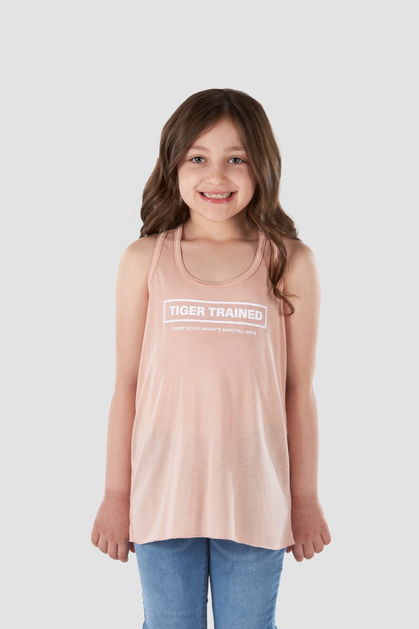 'Tiger Trained' Girl's Tank