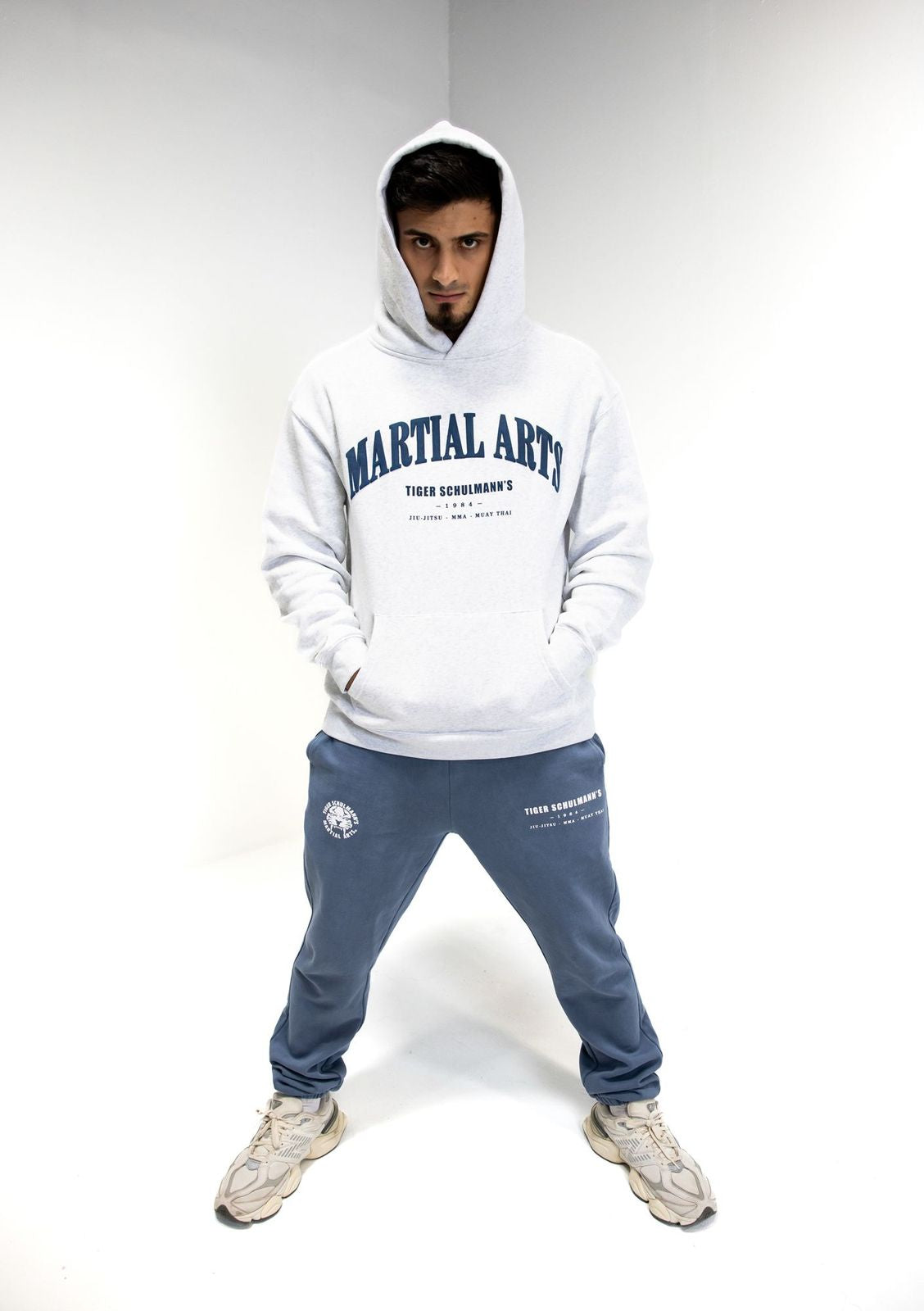 'At Ease’ Sweats - Washed Blue