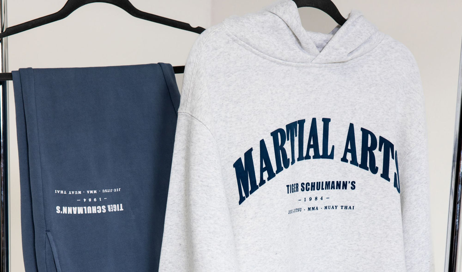 'At Ease’ Sweats - Washed Blue